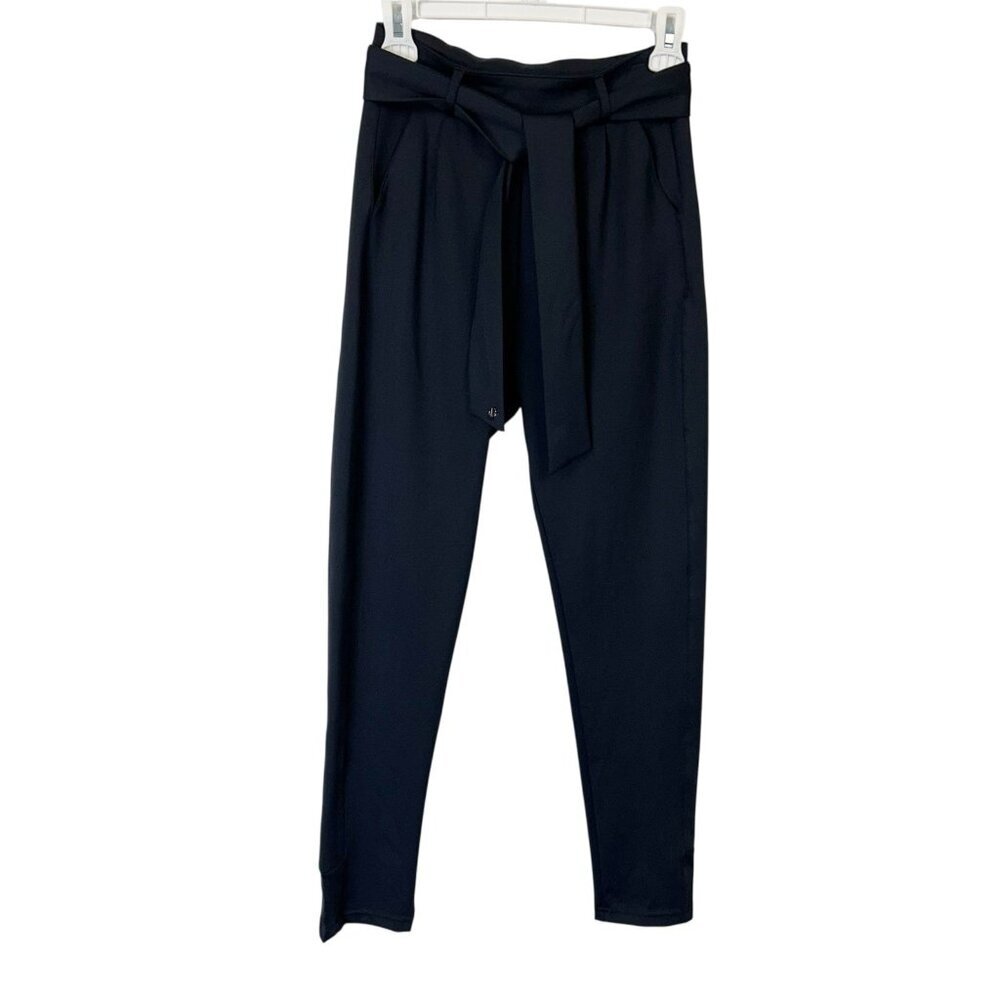 BuffBunny VP Pants Women’s Size XS Black Onyx Tie Waist